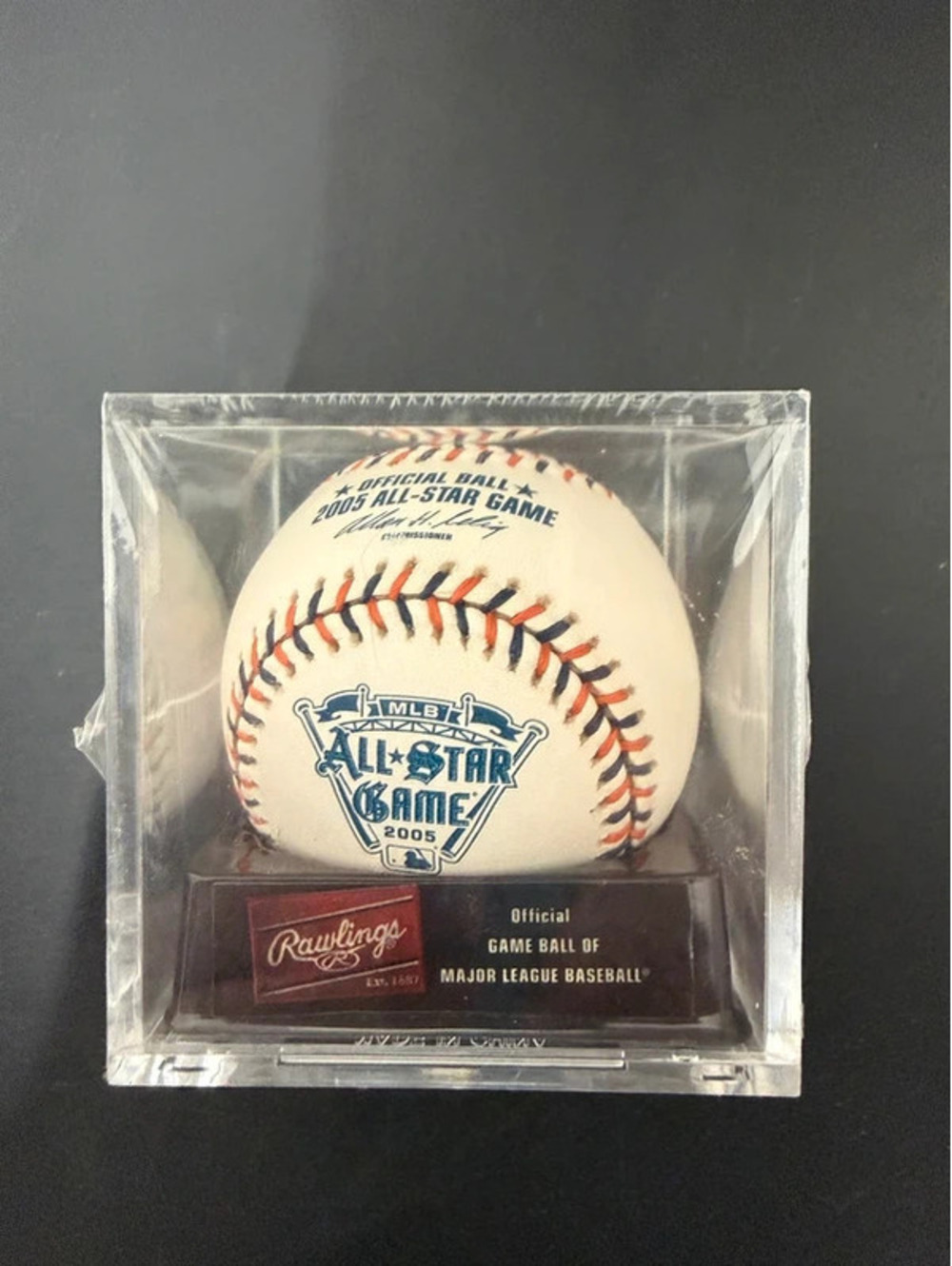 Official Rawlings 2005 MLB All-Star Game Baseball in Case (New & Sealed)